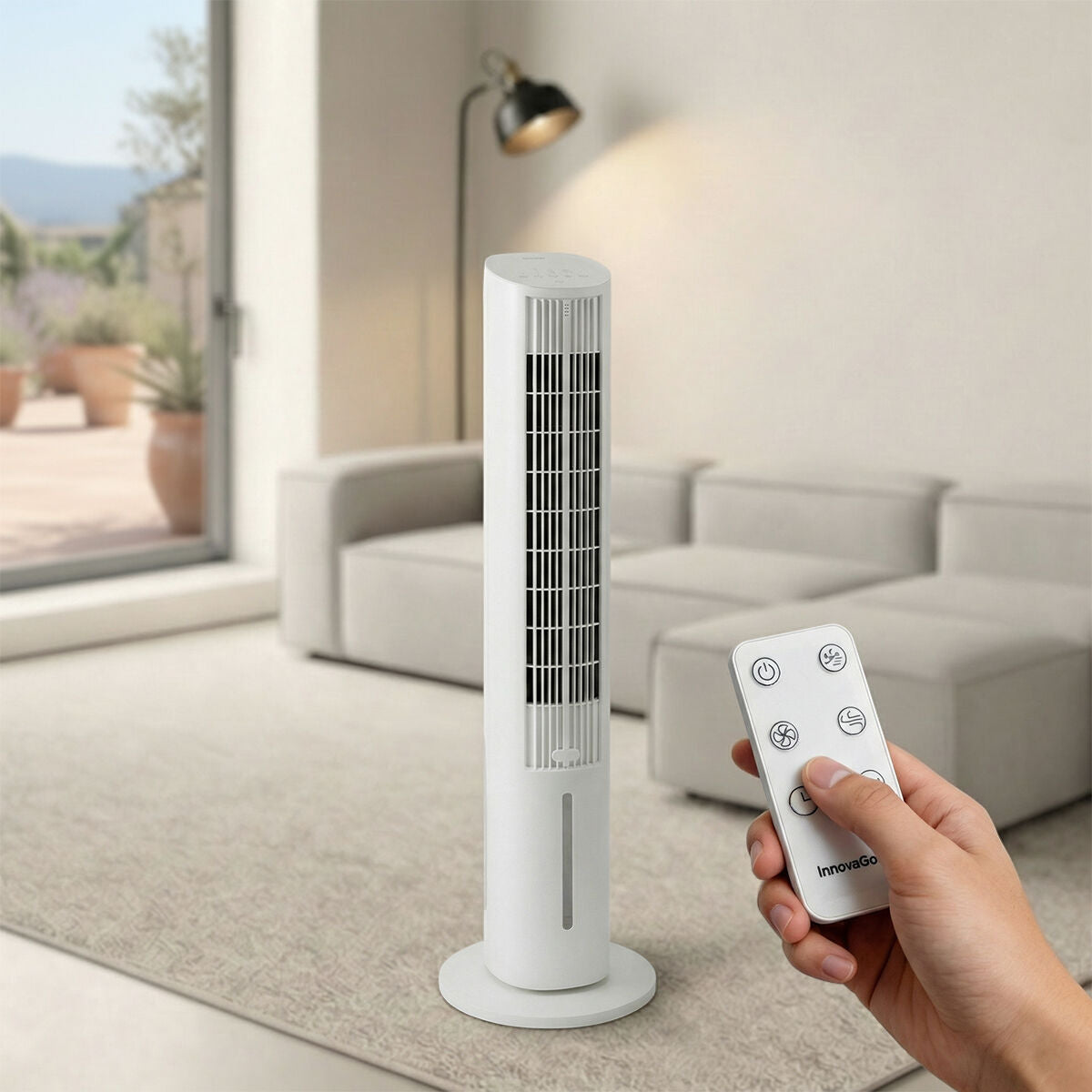 Tour de Fraîcheur Hushly avec Télécommande — photo produit 1